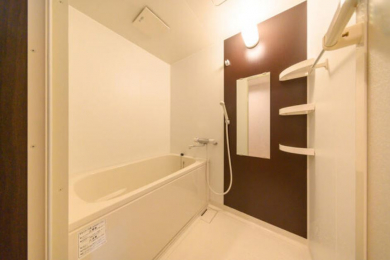 浴室　JR中央本線「三鷹」駅 一棟売アパート 現地写真